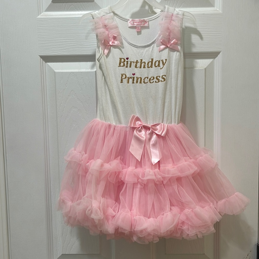 3T-4T Birthday Princess Toddler Dress